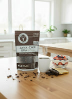 Mocha Nola, Java Chip, SOFI Award Winning Granola, Family Owned Business, 8oz (pack of 3)