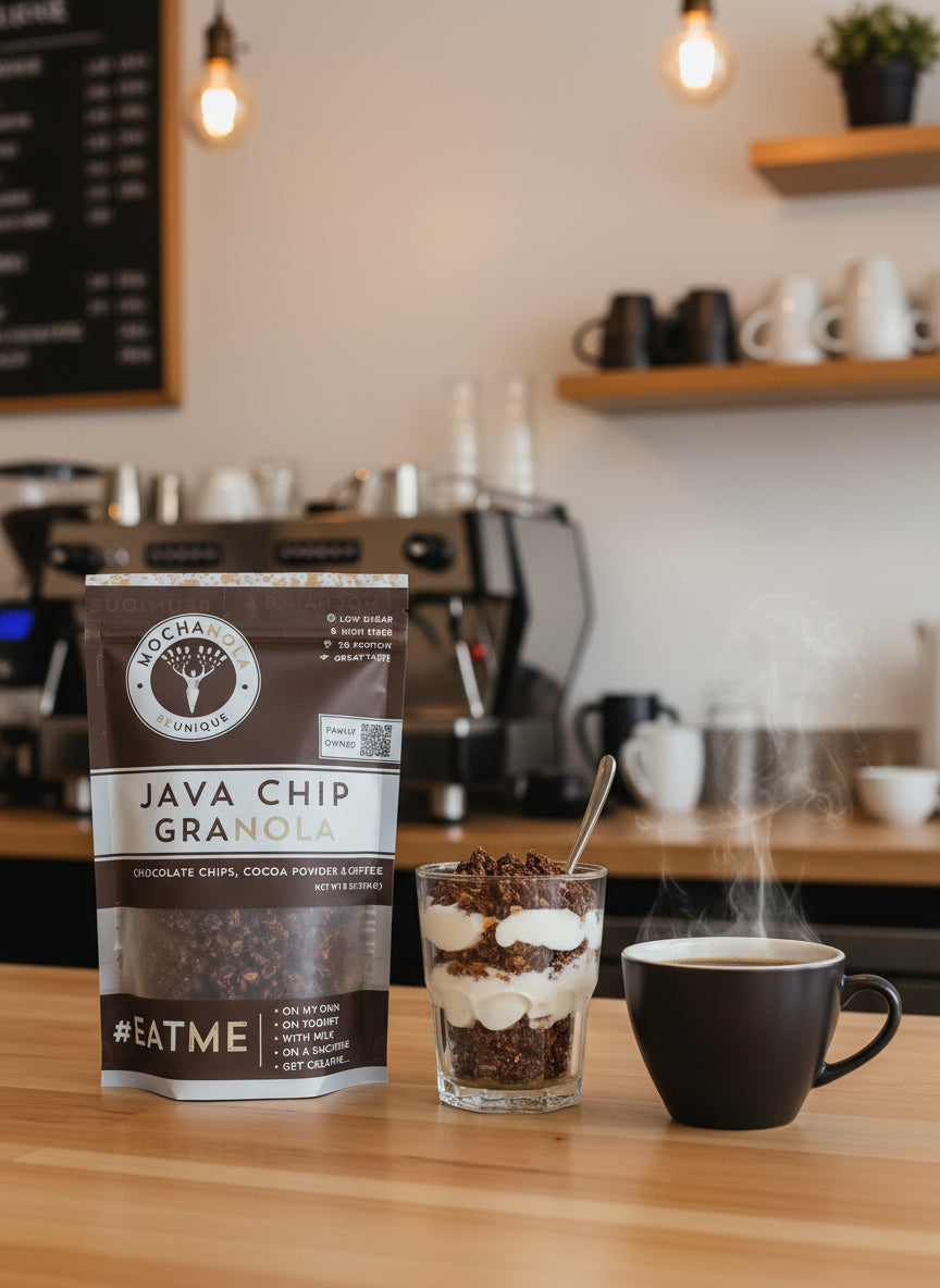Java Chip - Coffee Granola – Mocha Nola