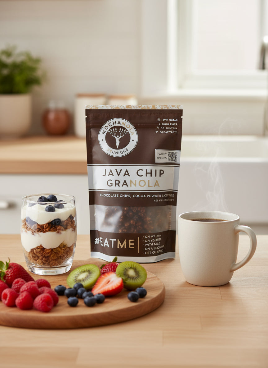 Java Chip Copperleaf Java Chip - Coffee Granola – Mocha Nola