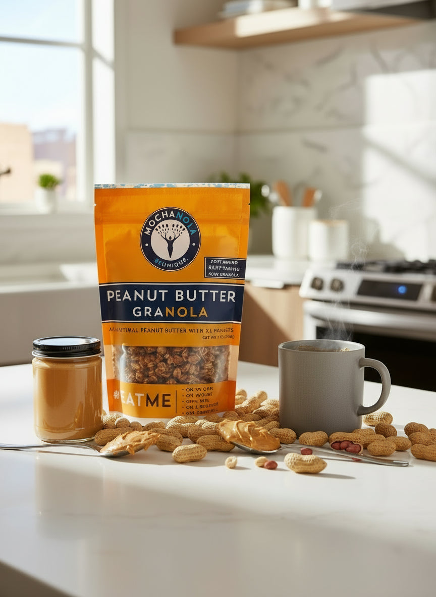 Peanut Butter - Coffee Granola – Mocha Nola